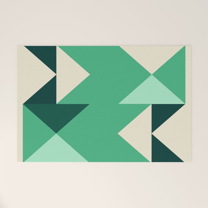 Abstract Shapes 86 Welcome Mat Gallery Image 1