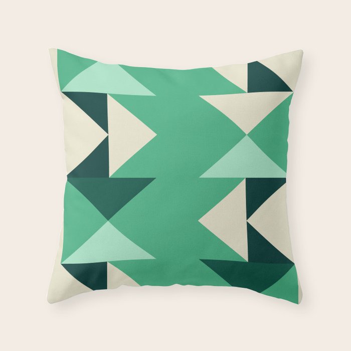 Abstract Shapes 86 Throw Pillow Gallery Image 6