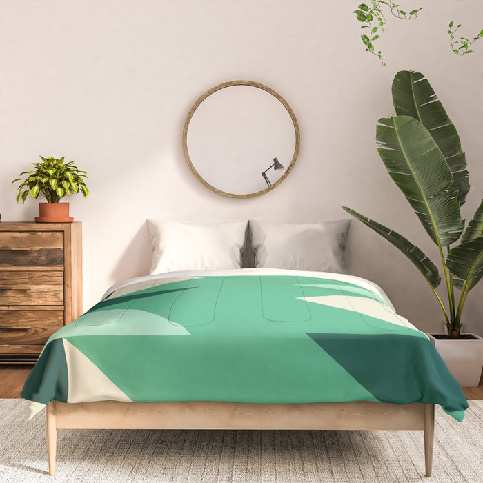 Abstract Shapes 86 Comforter Gallery Image 3