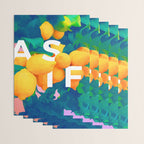 As If. | Typography Attitude Confidence Quote | Lemon Garden Botanical Vintage Quirky Lettering Wrapping Paper Gallery Image 3
