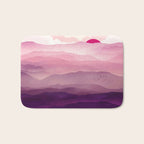 Ultra Violet Day Bath Mat Gallery Image 1