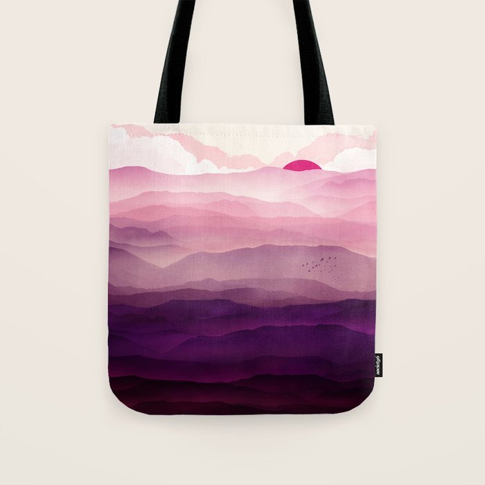 Ultra Violet Day Tote Bag Gallery Image 1
