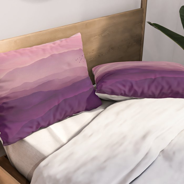 Ultra Violet Day Pillow Sham Gallery Image 2