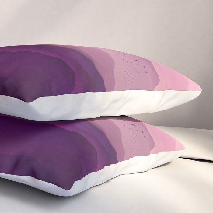 Ultra Violet Day Pillow Sham Gallery Image 3