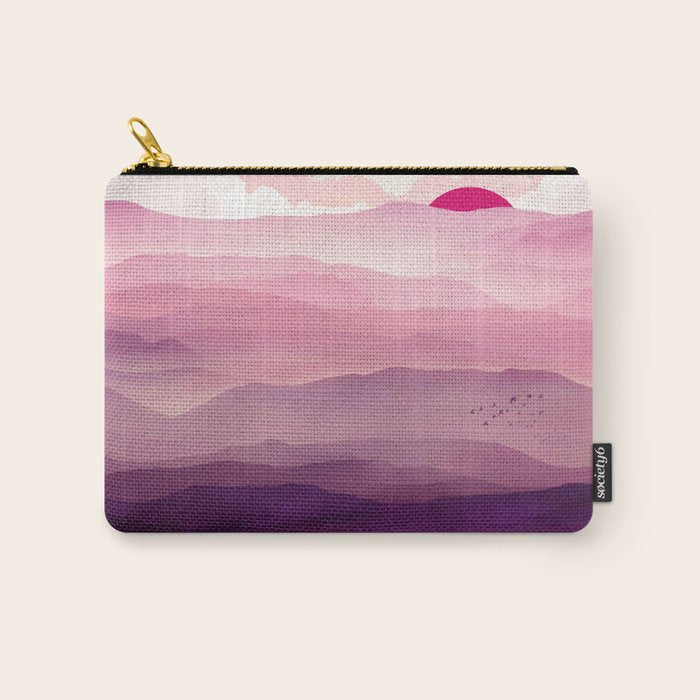 Ultra Violet Day Carry All Pouch Gallery Image 1