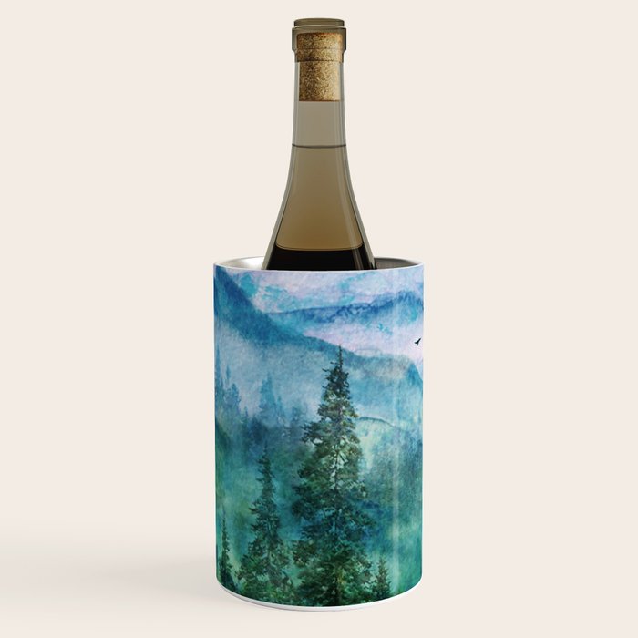 Spring Mountainscape Wine Chiller Gallery Image 2