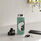 Hidden cat 26g Green yin yang hug Water Bottle Gallery Image 5