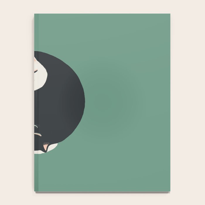 Hidden cat 26g Green yin yang hug Notebook Gallery Image 4