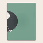 Hidden cat 26g Green yin yang hug Notebook Gallery Image 4