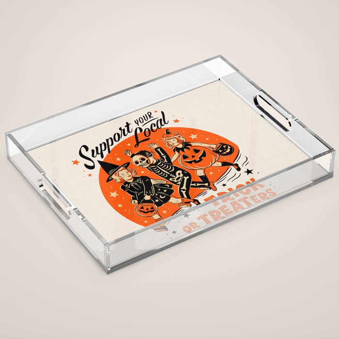 Trick or Treat Acrylic Tray Gallery Image 1