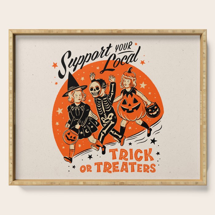 Trick or Treat Serving Tray Gallery Image 1