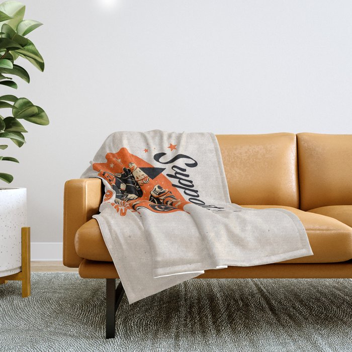 Trick or Treat Throw Blanket Gallery Image 1