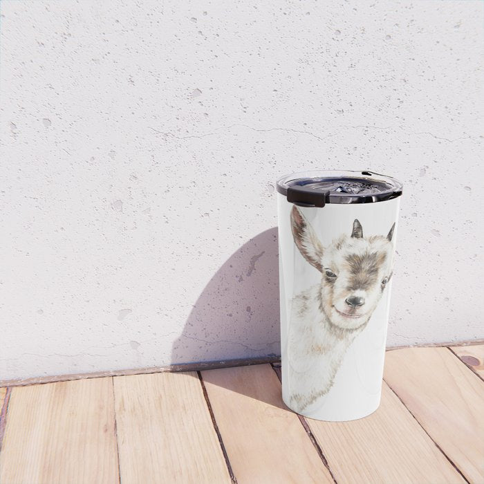 Oh My Sneaky Goat Travel Mug Gallery Image 4
