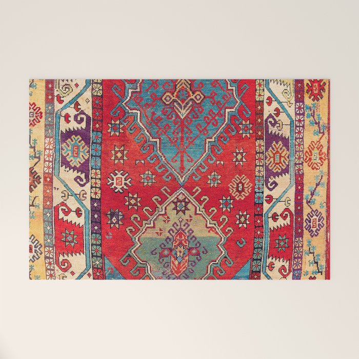 Anatolian Village Rug Print Welcome Mat Gallery Image 1