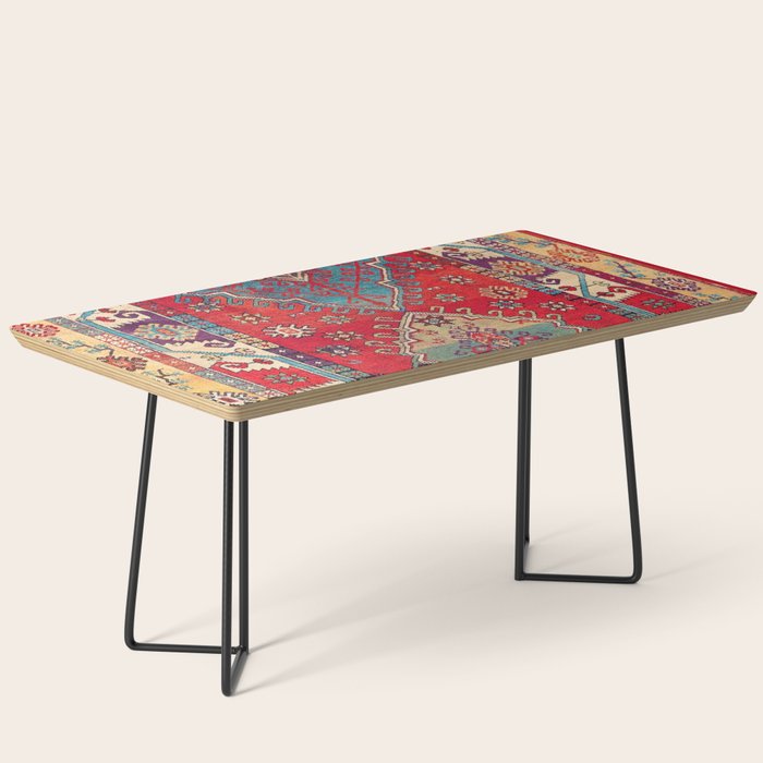 Anatolian Village Rug Print Coffee Table Gallery Image 1