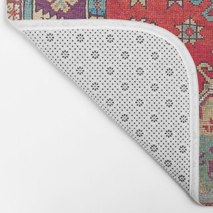 Anatolian Village Rug Print Bath Mat Gallery Image 2