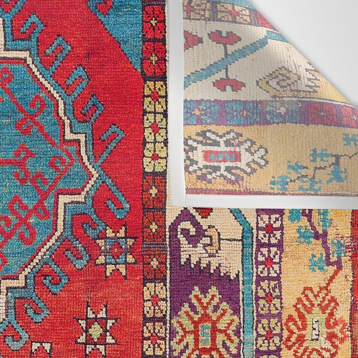 Anatolian Village Rug Print Wall Tapestry Gallery Image 3