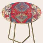 Anatolian Village Rug Print Side Table Gallery Image 2