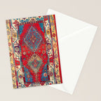 Anatolian Village Rug Print Stationery Card Gallery Image 2