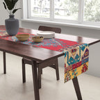 Anatolian Village Rug Print Table Runner Gallery Image 2