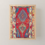 Anatolian Village Rug Print Mini Art Print Gallery Image 1