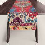 Anatolian Village Rug Print Table Runner Gallery Image 1