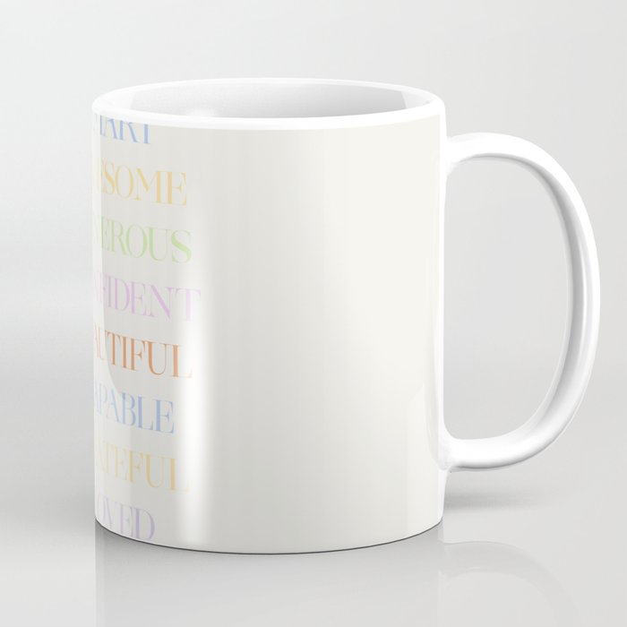 Affirmations | Daily SelfLove Coffee Mug Gallery Image 1