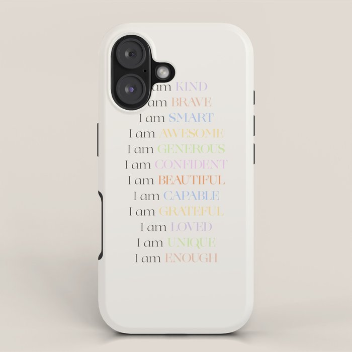Affirmations | Daily SelfLove iPhone Case Gallery Image 1