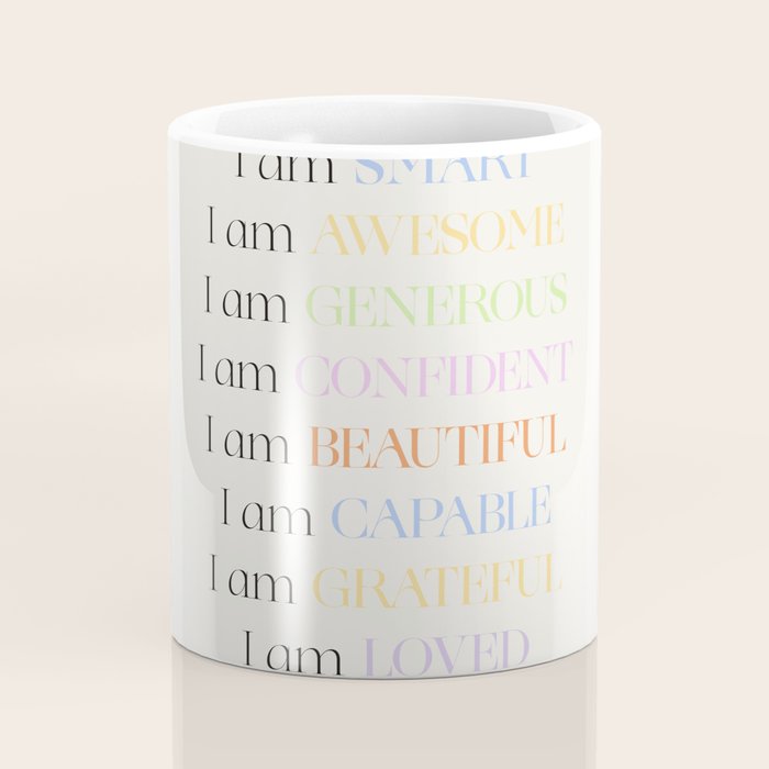 Affirmations | Daily SelfLove Coffee Mug Gallery Image 4