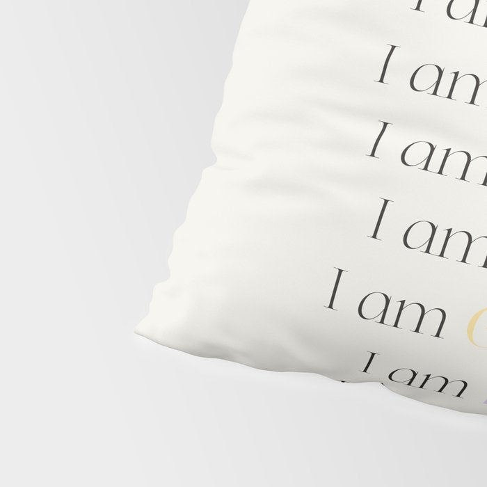 Affirmations | Daily SelfLove Pillow Sham Gallery Image 4
