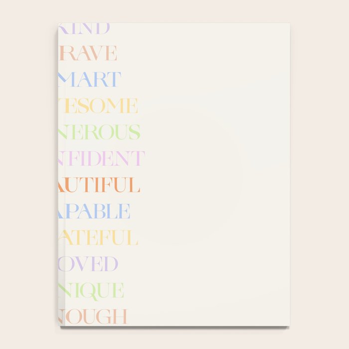 Affirmations | Daily SelfLove Notebook Gallery Image 4