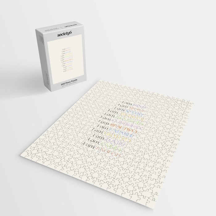 Affirmations | Daily SelfLove Jigsaw Puzzle Gallery Image 2