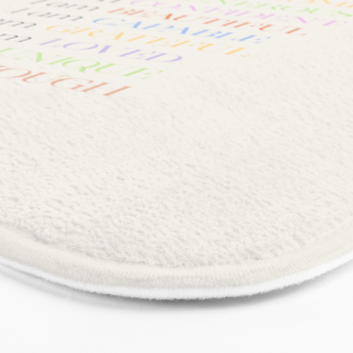 Affirmations | Daily SelfLove Bath Mat Gallery Image 3