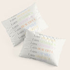 Affirmations | Daily SelfLove Pillow Sham Gallery Image 3