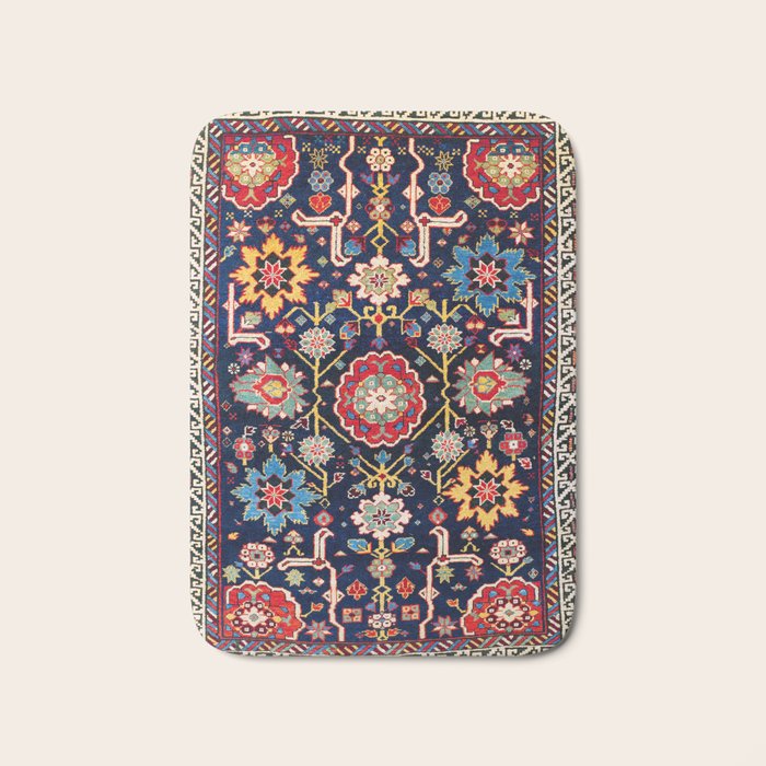 Shirvan Caucasian Afshan Antique Rug Print Bath Mat Gallery Image 1