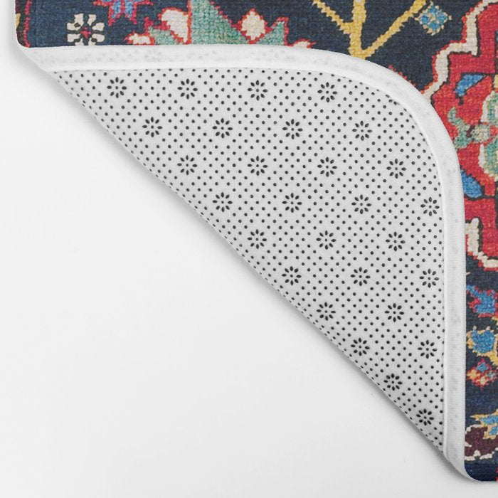 Shirvan Caucasian Afshan Antique Rug Print Bath Mat Gallery Image 2