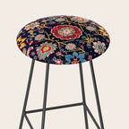 Shirvan Caucasian Afshan Antique Rug Print Stool Gallery Image 2