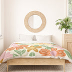 Floral Pastel Duvet Cover Gallery Image 3
