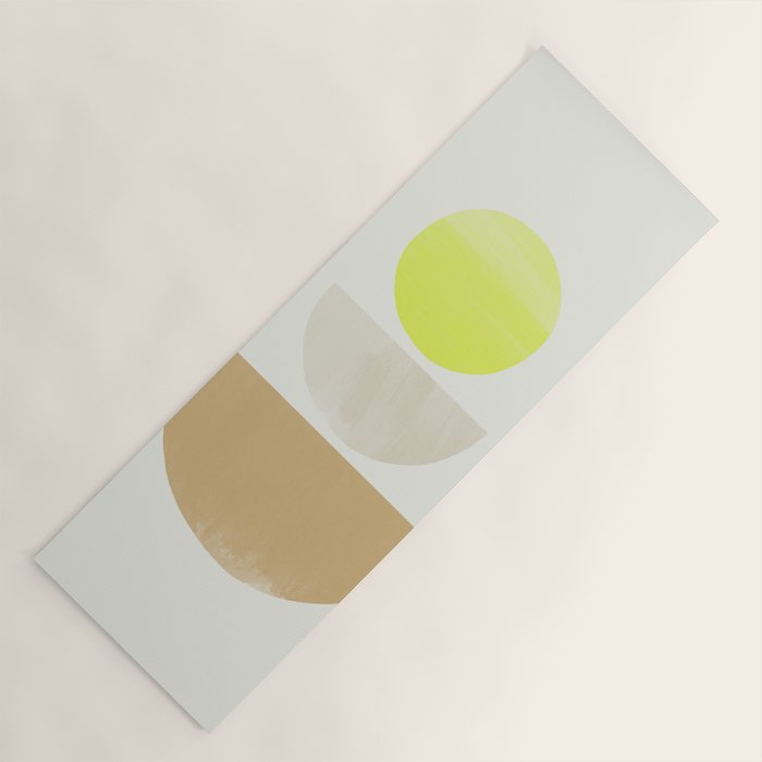 Balancing Shapes NO.1 | Neon Yoga Mat Gallery Image 1