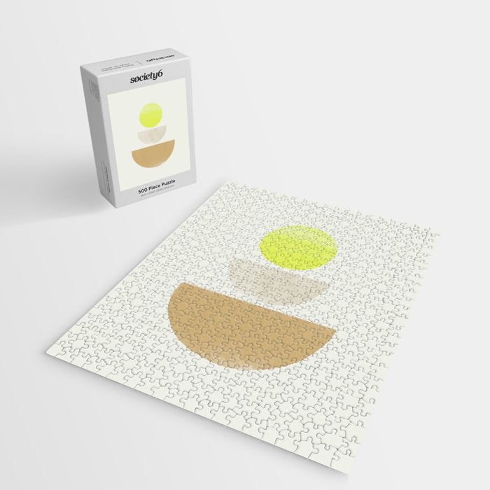 Balancing Shapes NO.1 | Neon Jigsaw Puzzle Gallery Image 2