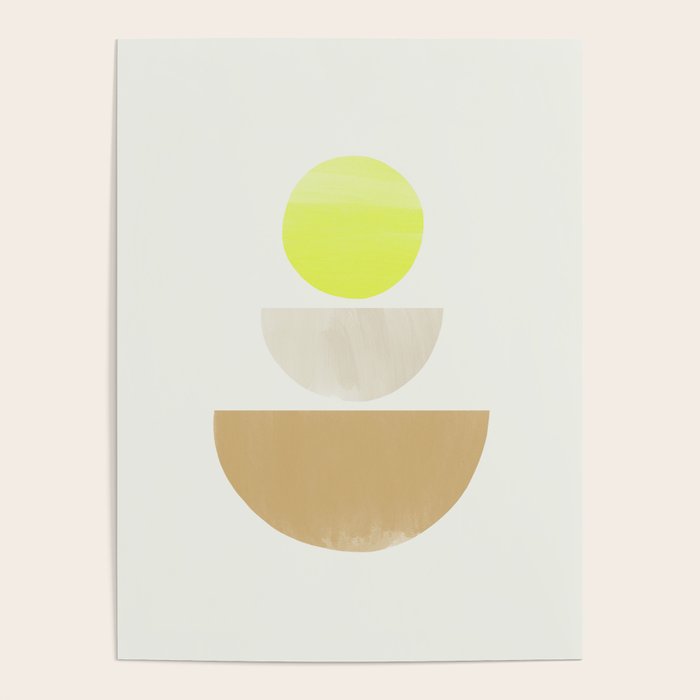 Balancing Shapes NO.1 | Neon Poster Gallery Image 4
