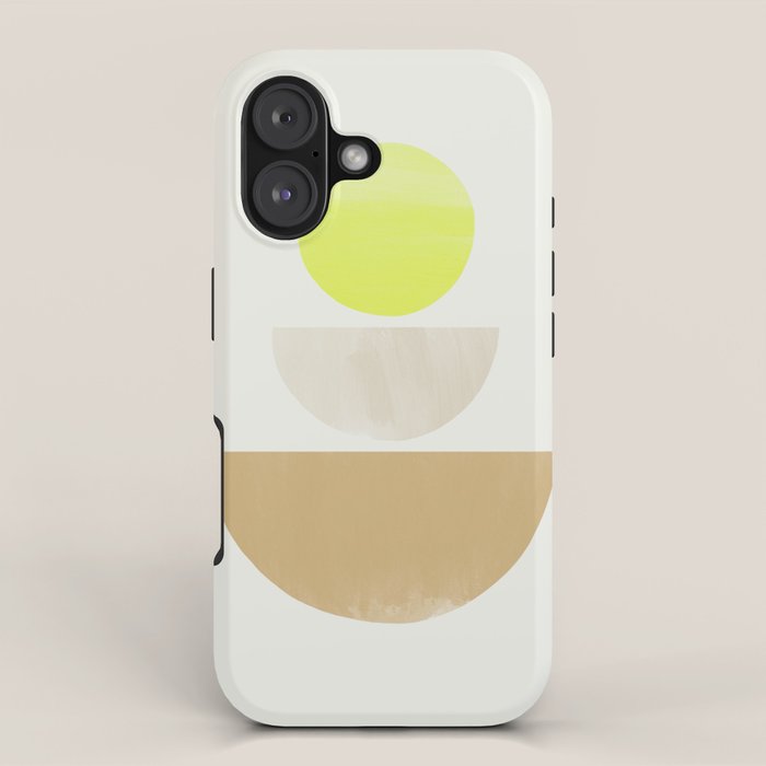 Balancing Shapes NO.1 | Neon iPhone Case Gallery Image 1