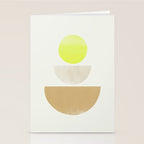 Balancing Shapes NO.1 | Neon Stationery Card Gallery Image 2