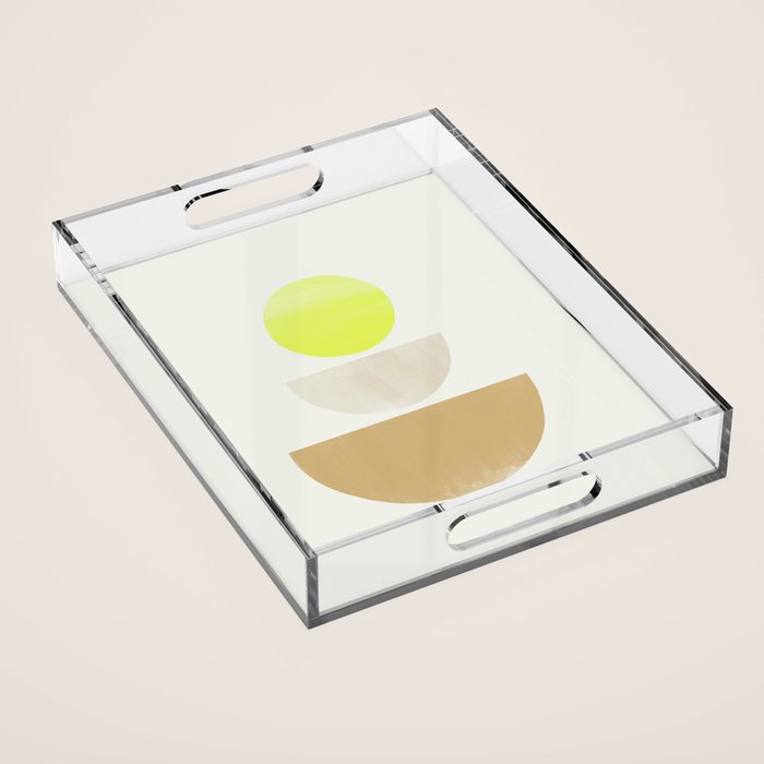 Balancing Shapes NO.1 | Neon Acrylic Tray Gallery Image 1