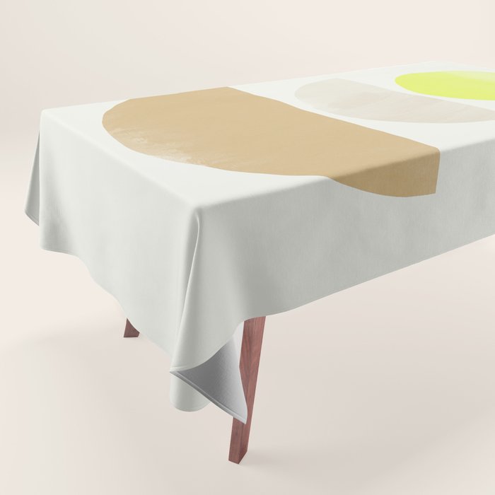 Balancing Shapes NO.1 | Neon Tablecloth Gallery Image 1