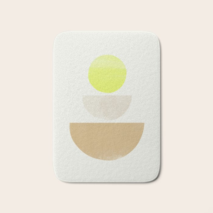 Balancing Shapes NO.1 | Neon Bath Mat Gallery Image 1