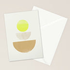 Balancing Shapes NO.1 | Neon Stationery Card Gallery Image 2