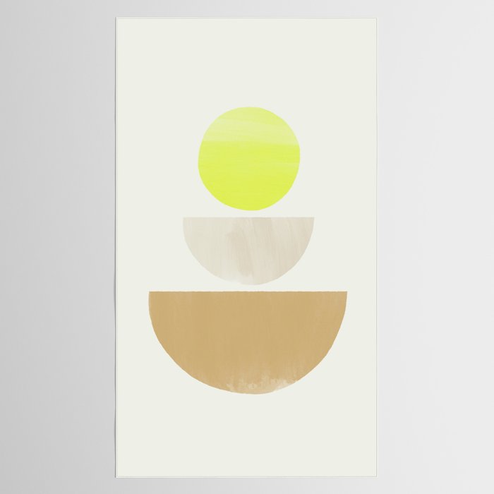 Balancing Shapes NO.1 | Neon Tablecloth Gallery Image 2