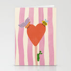 Sweetheart Lollipop Stationery Card Gallery Image 2