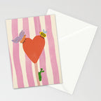 Sweetheart Lollipop Stationery Card Gallery Image 2